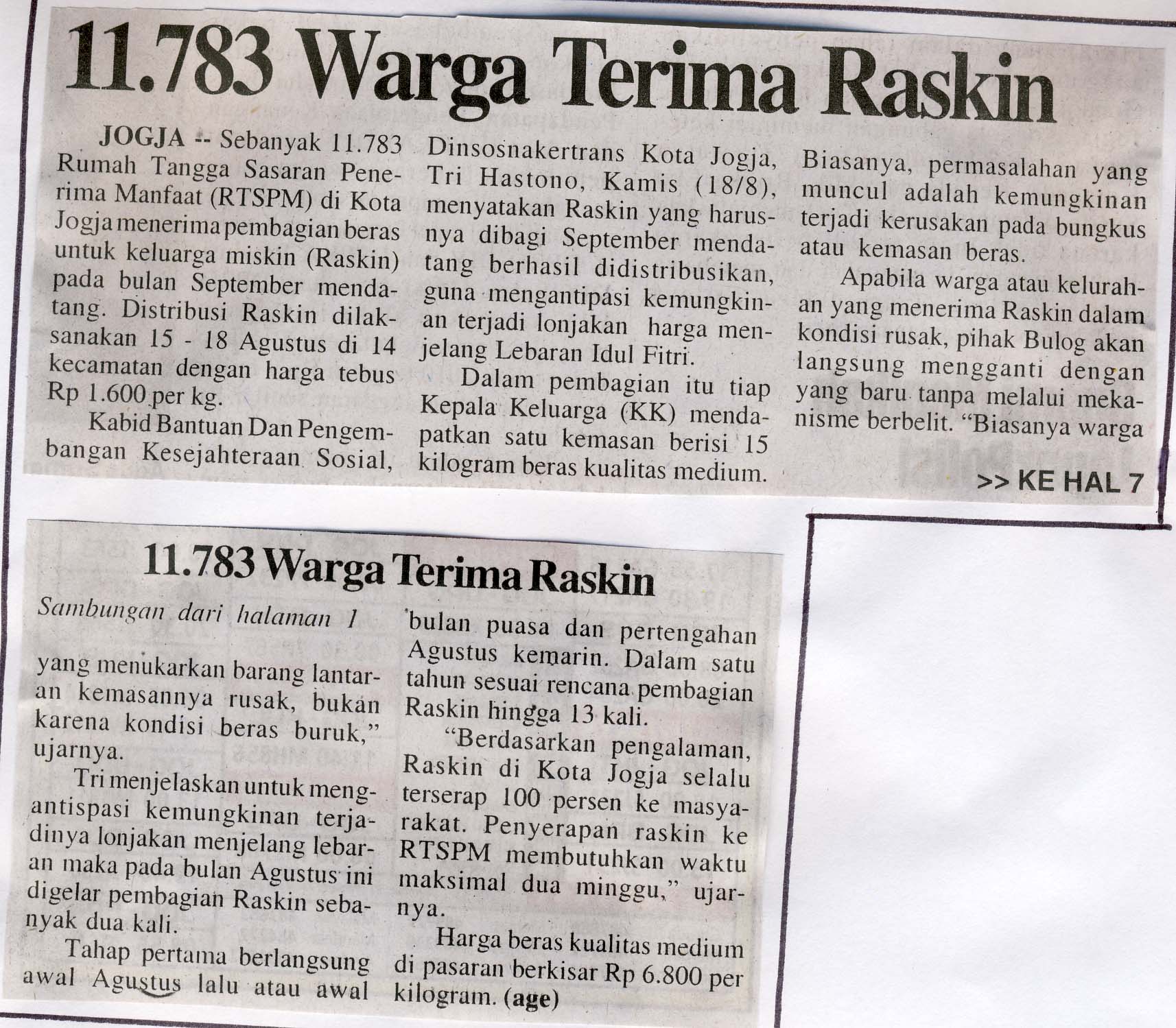 Kliping jogja terbaru